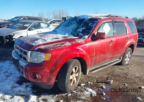 2012 Ford Escape Limited z USA, uszkodzony, nr VIN 1FMCU9E77CKB87088